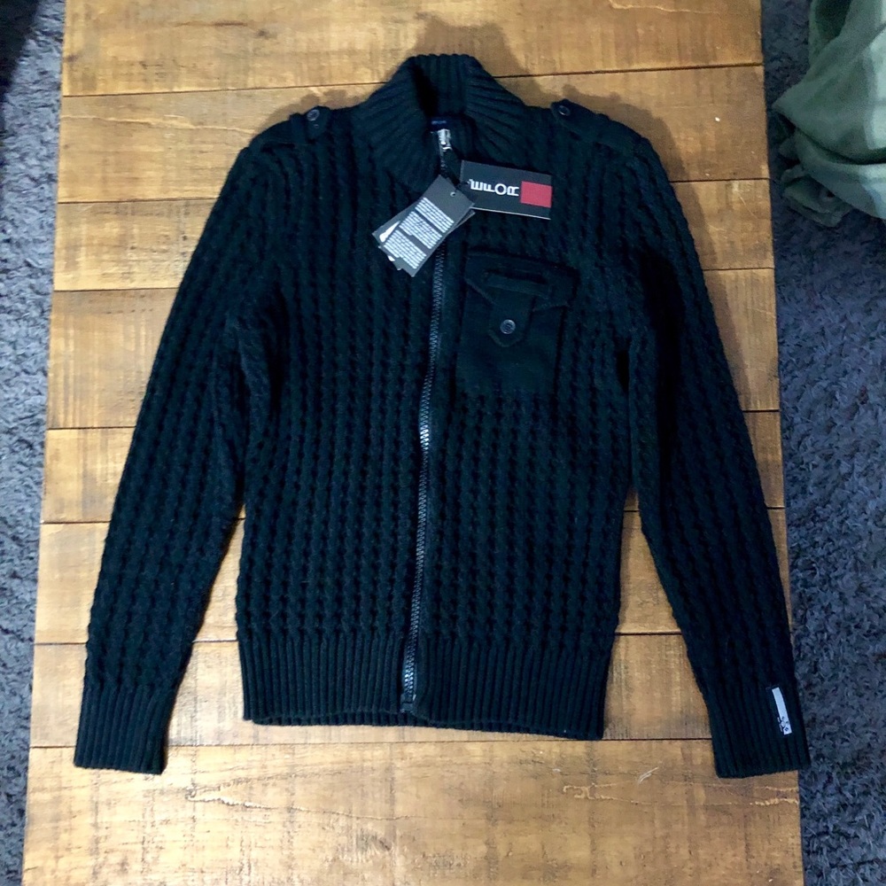 Efor long sleeve zip up sweater